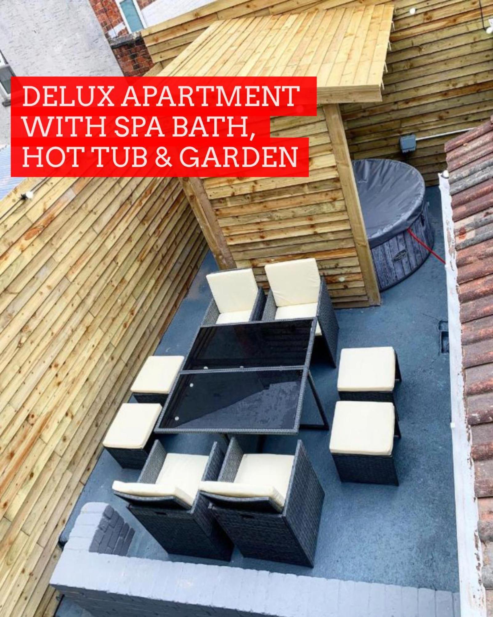 Albert Luxury Hottub & Jacuzzi Apartments Blackpool Bilik gambar